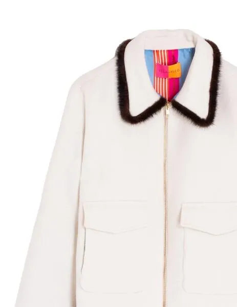 Abrigos, Cazadoras y Parkas de VILAGALLO en blanco para Mujer.