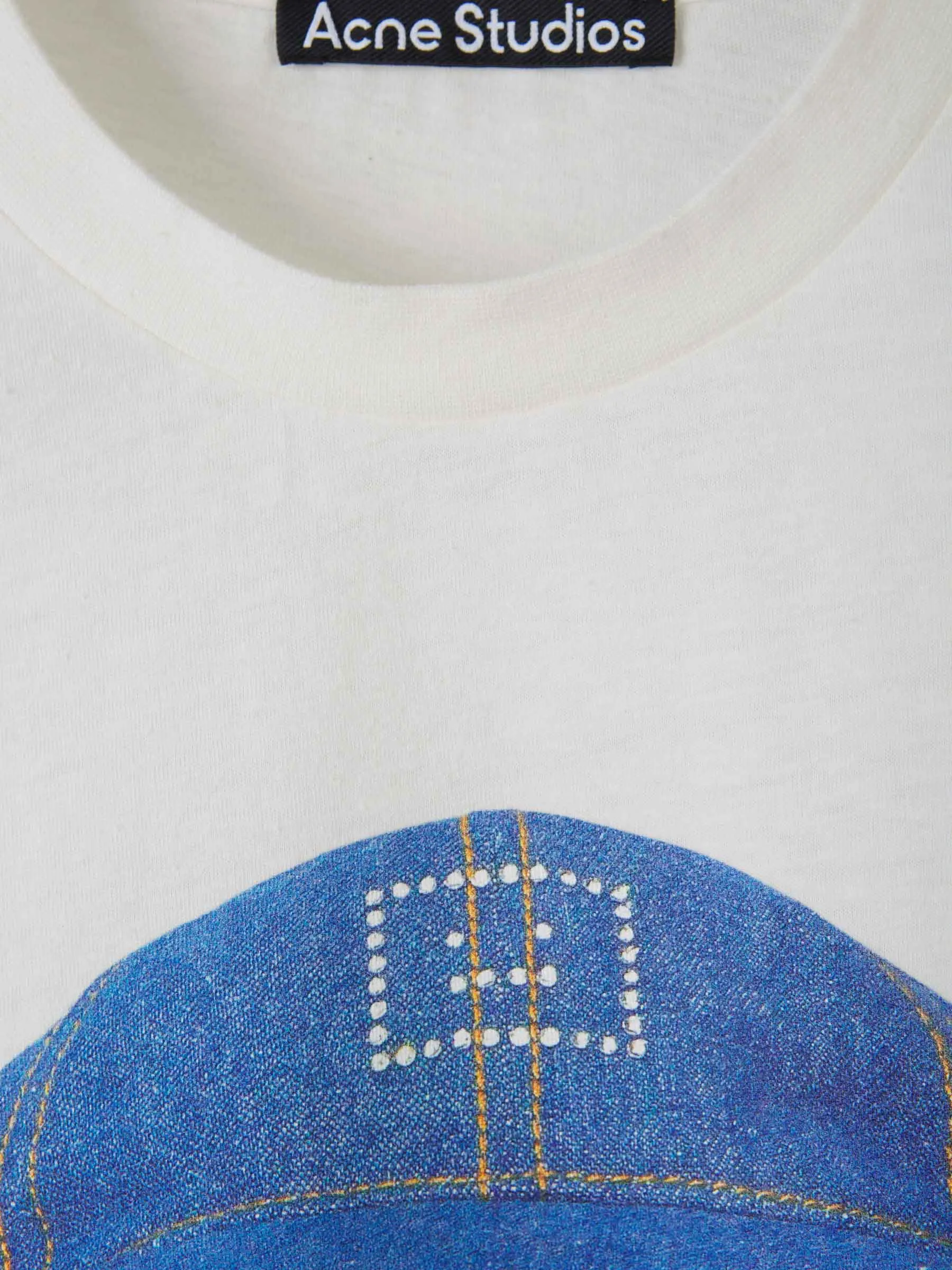 Acne Studios Face Camiseta Teddy Face