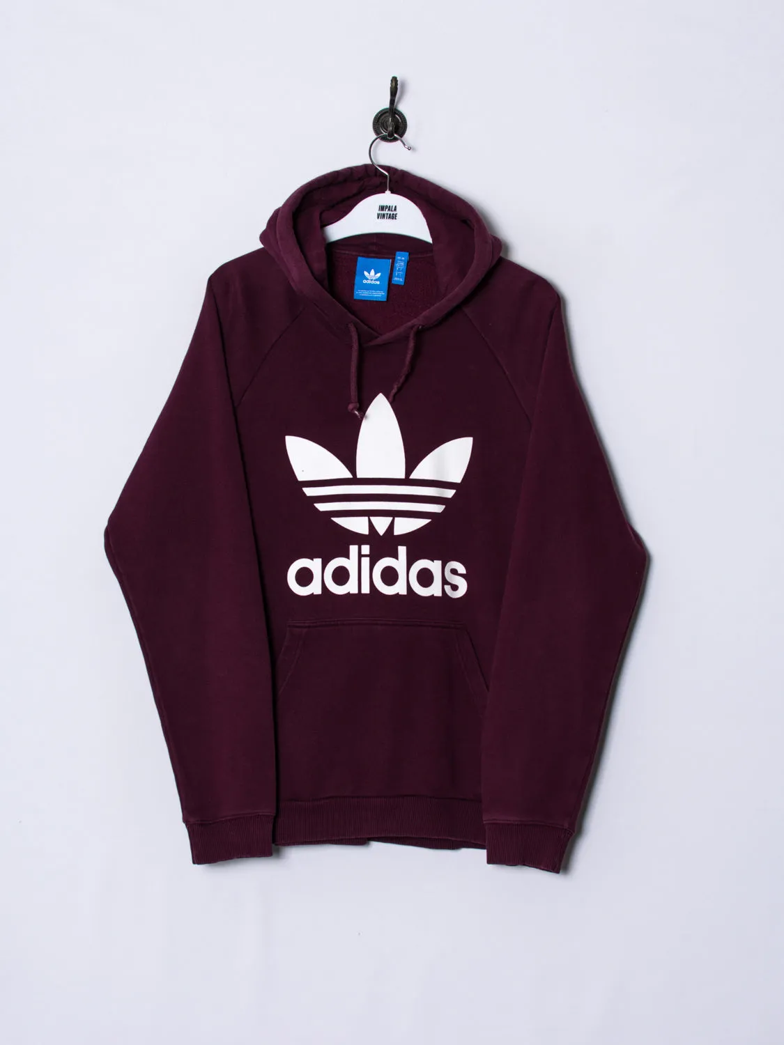 Adidas Original Burgundy Hoodie