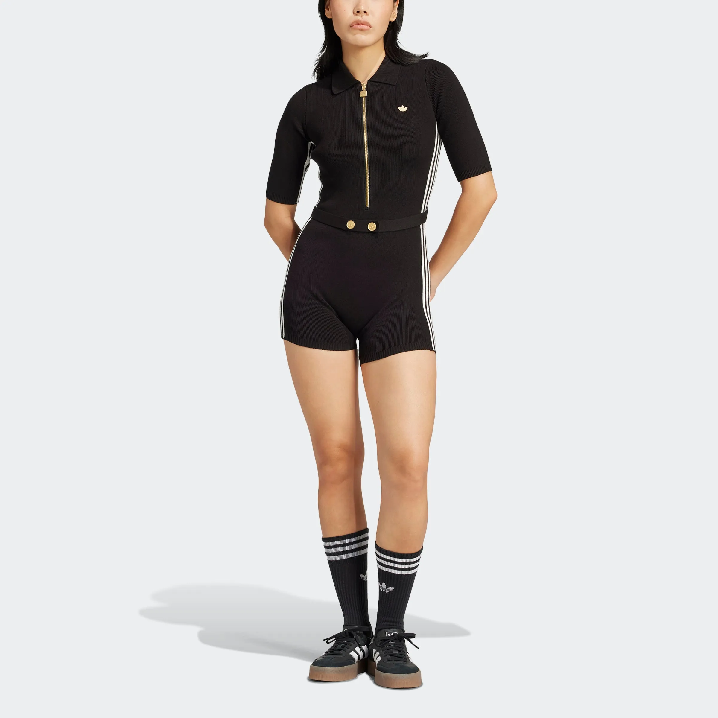 adidas Originals Knit Onesie Black