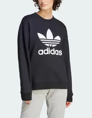 Adidas Sudadera cuello redondo Trefoil