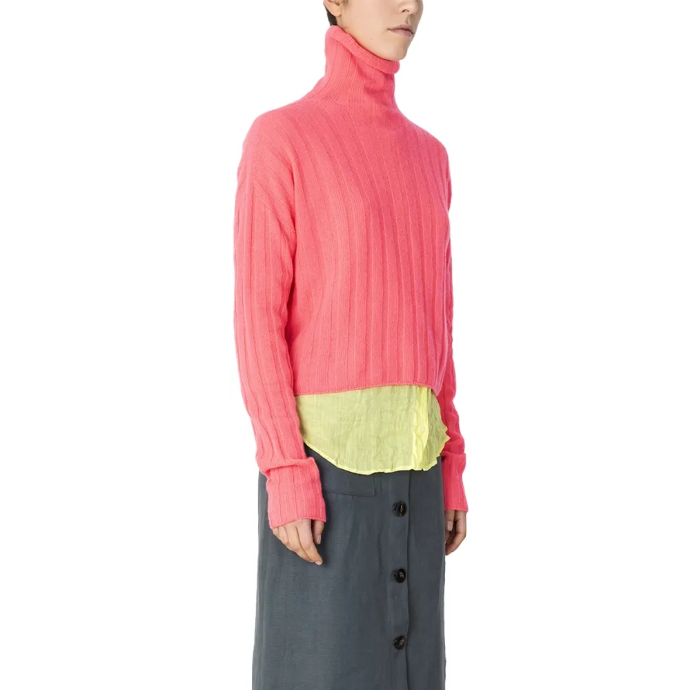 Alysi maglia donna Cachemire Collo Alto 252432.FU