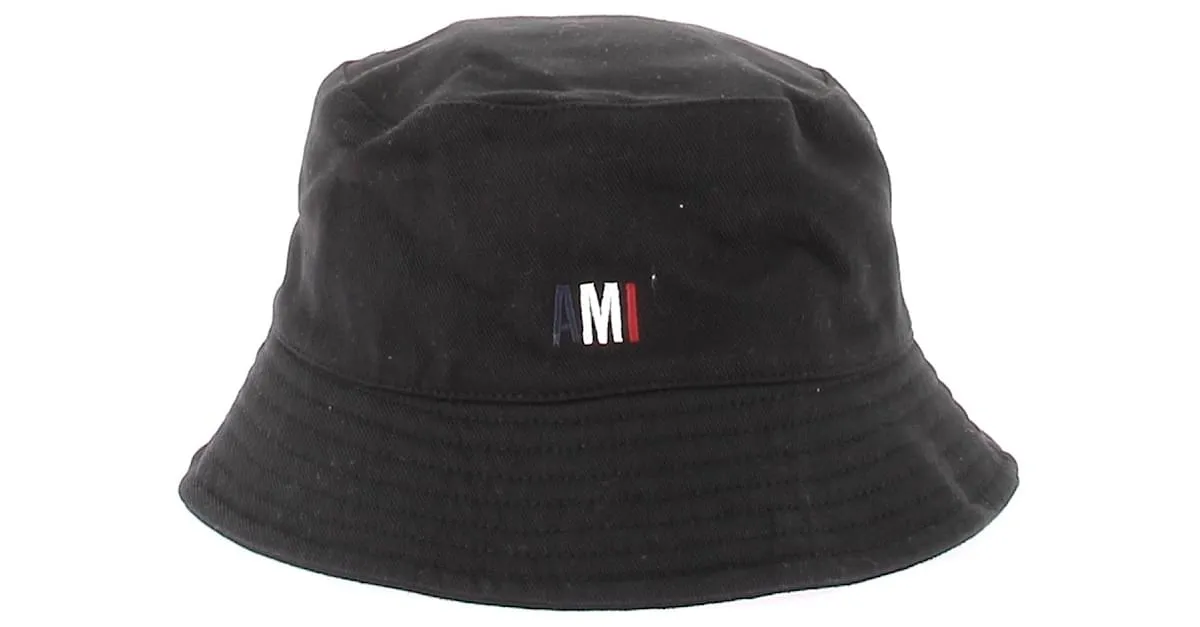 AMI Sombreros T.cm 56 Algodón Negro 