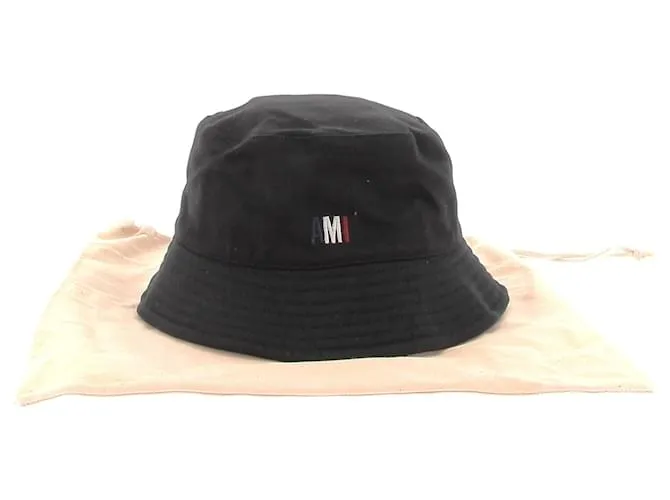 AMI Sombreros T.cm 56 Algodón Negro 