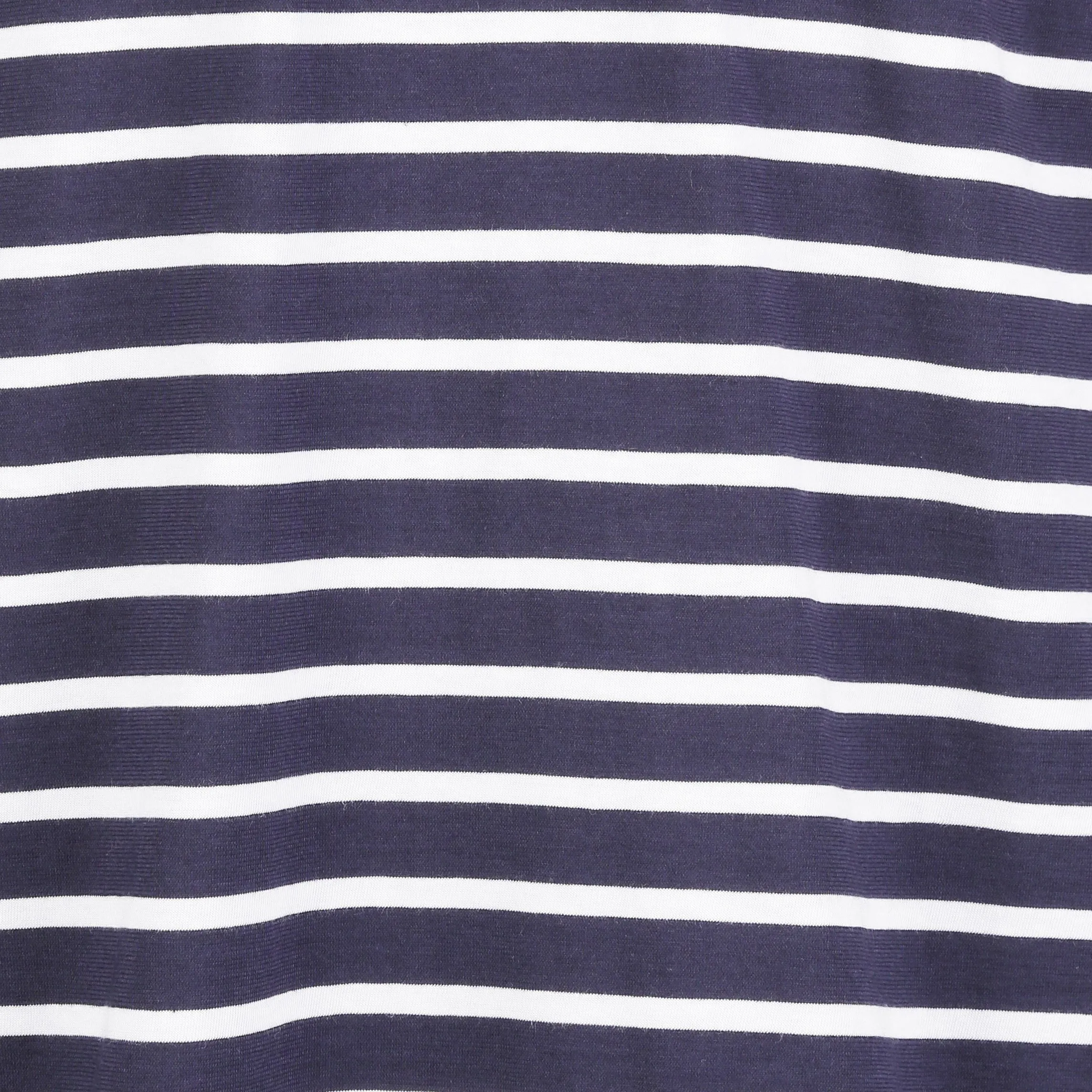 ARMOR LUX Camiseta marinera slim fit de punto ligero de algodón con cuello redondo en azul