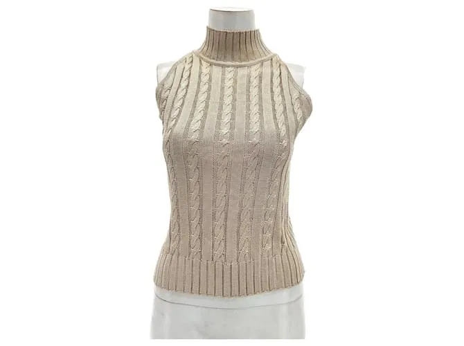 Autre Marque LILYSILK Prendas de punto T.Seda S Internacional Beige 