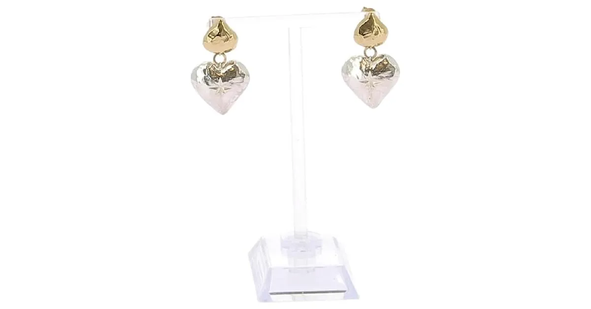 Autre Marque LOUISE DAMAS Pendientes T. Metal Dorado 