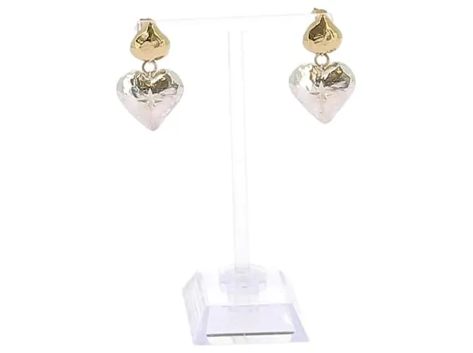 Autre Marque LOUISE DAMAS Pendientes T. Metal Dorado 
