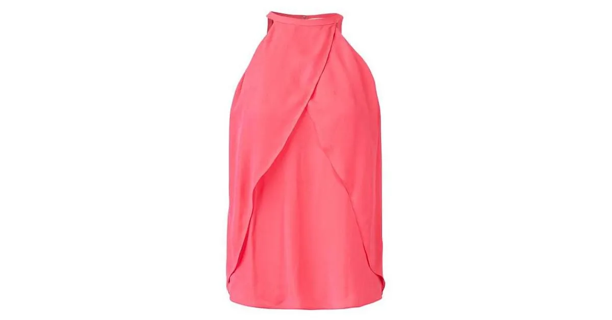 Autre Marque Tanque cruzado de DISEÑADOR CONTEMPORÁNEO Rosa 