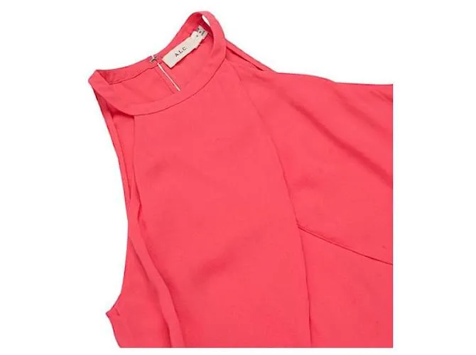 Autre Marque Tanque cruzado de DISEÑADOR CONTEMPORÁNEO Rosa 
