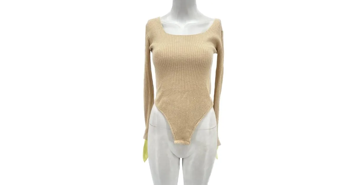 Autre Marque VALENTINE WITMEUR Camisetas.Viscosa S Internacional Beige 