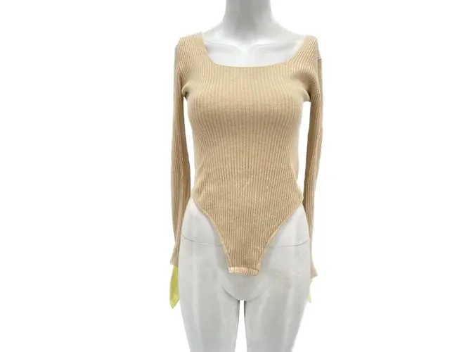 Autre Marque VALENTINE WITMEUR Camisetas.Viscosa S Internacional Beige 