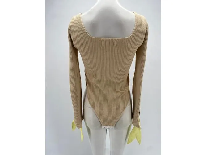 Autre Marque VALENTINE WITMEUR Camisetas.Viscosa S Internacional Beige 