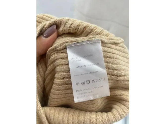 Autre Marque VALENTINE WITMEUR Camisetas.Viscosa S Internacional Beige 
