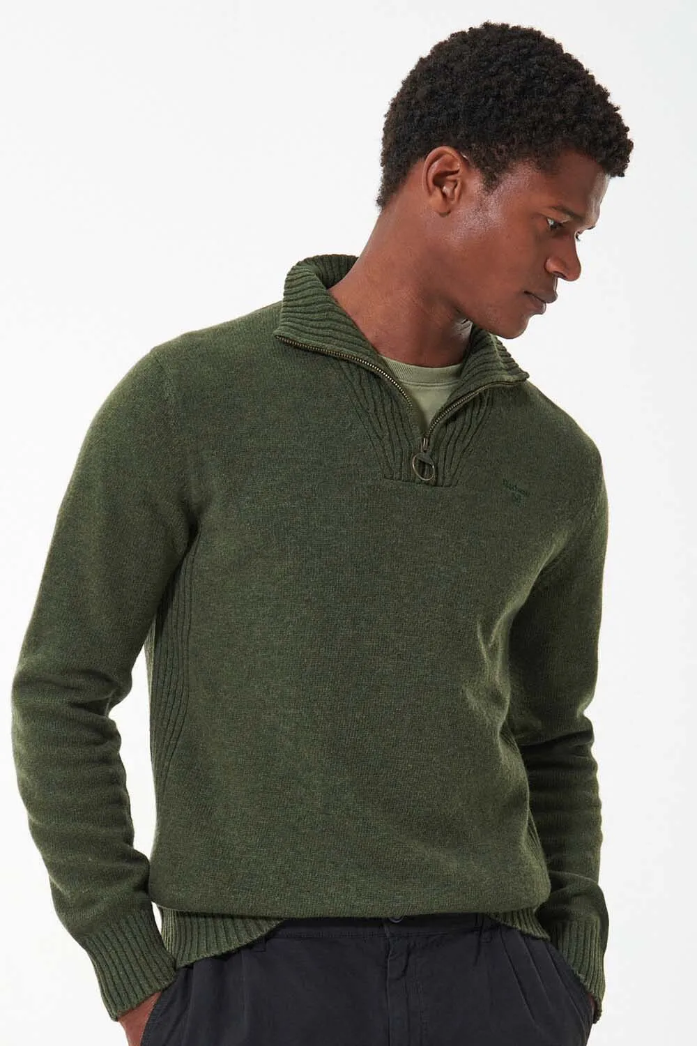 Barbour Jersey Essential Lambswool Half Zip