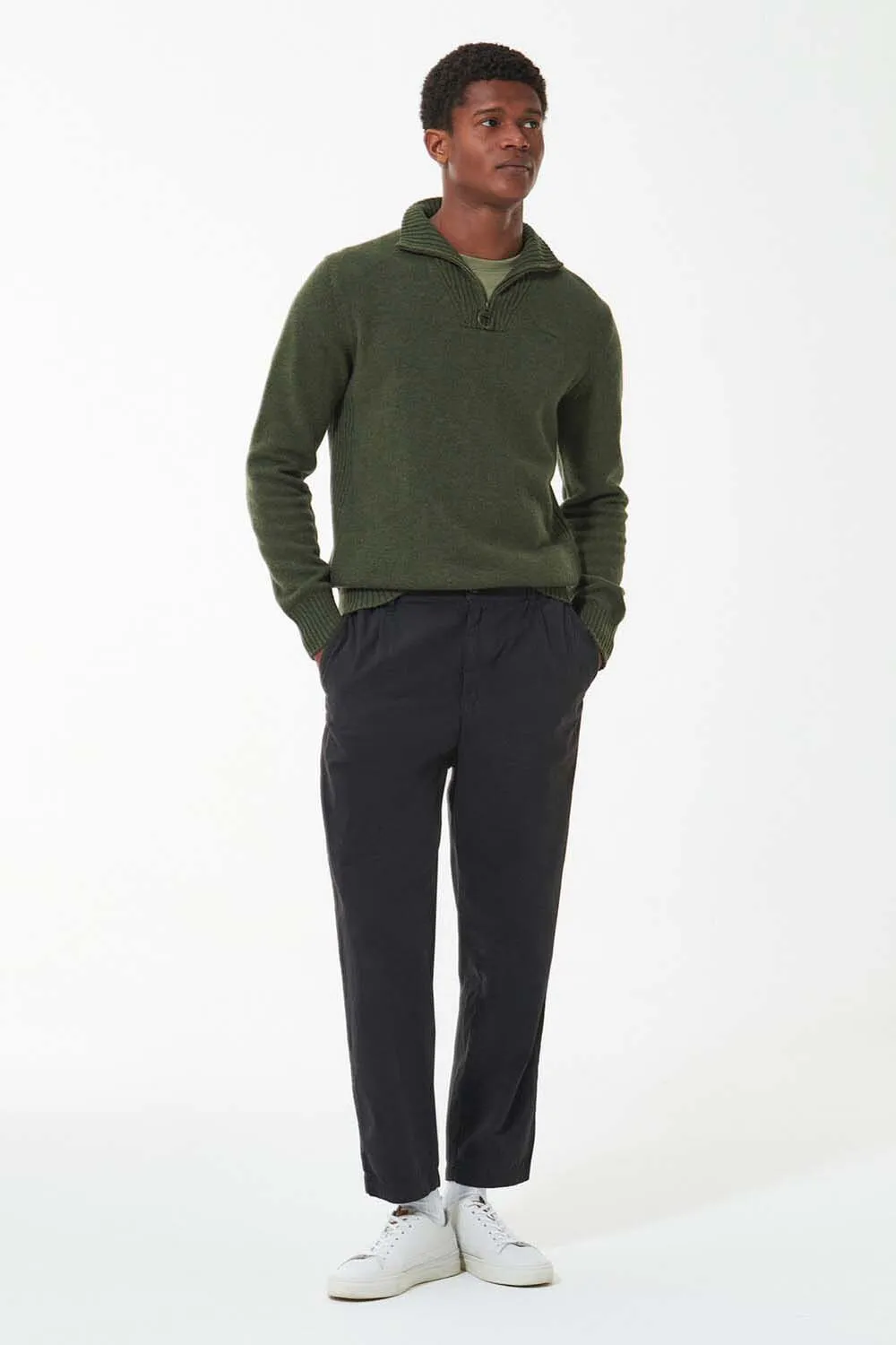 Barbour Jersey Essential Lambswool Half Zip