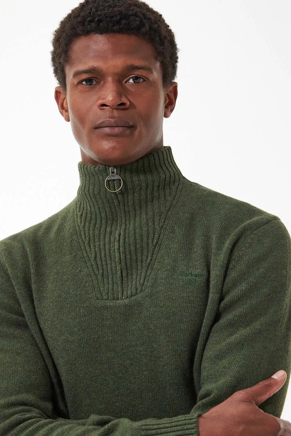 Barbour Jersey Essential Lambswool Half Zip