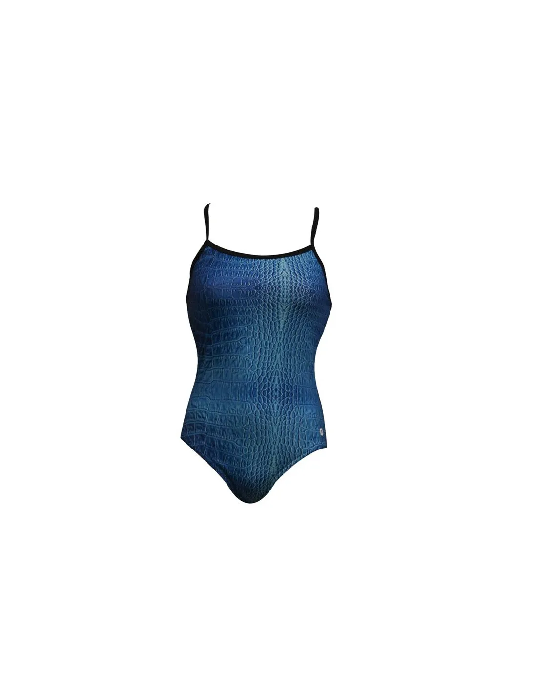 Bañador de Natación RAS Skin Active Back Blue Mujer