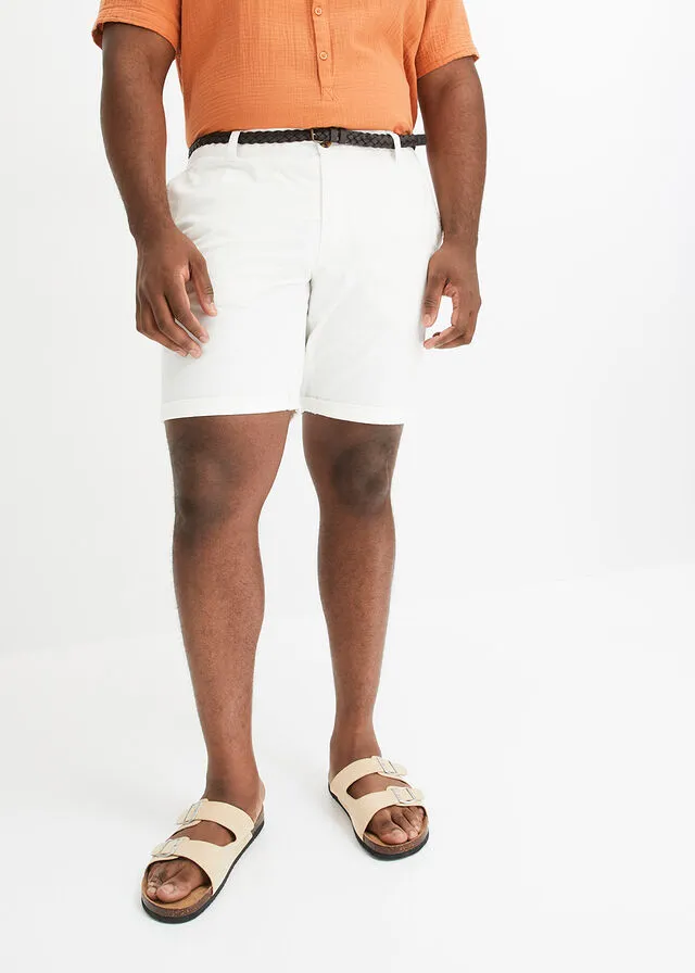 Bermuda tipo chino Azul mate
