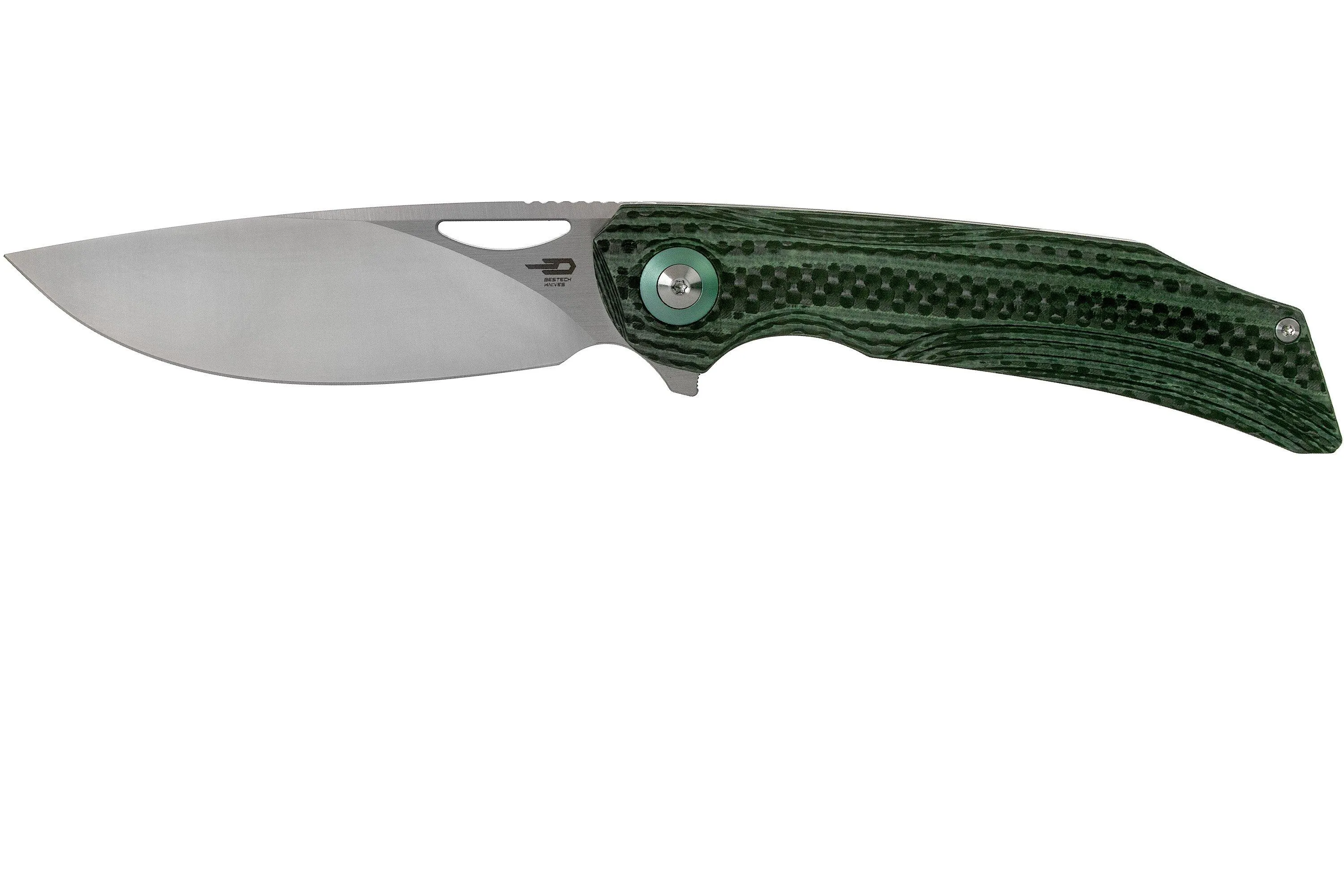 Bestech Falko BL01C Satinado/Verde navaja