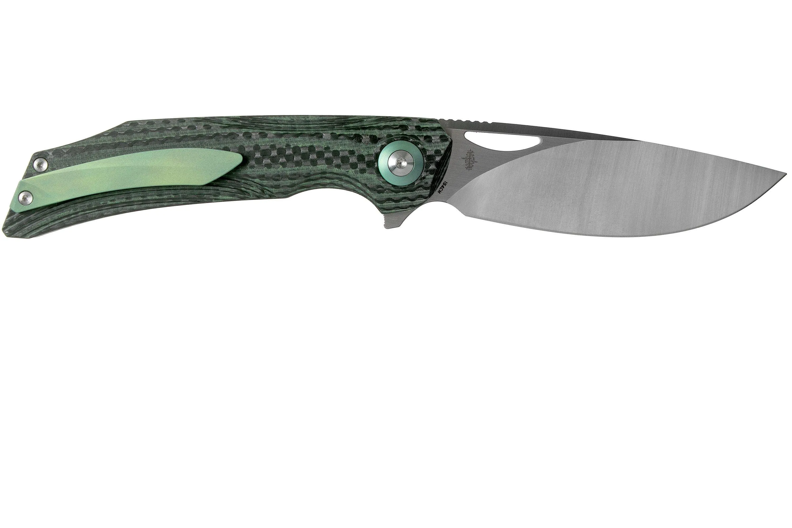 Bestech Falko BL01C Satinado/Verde navaja