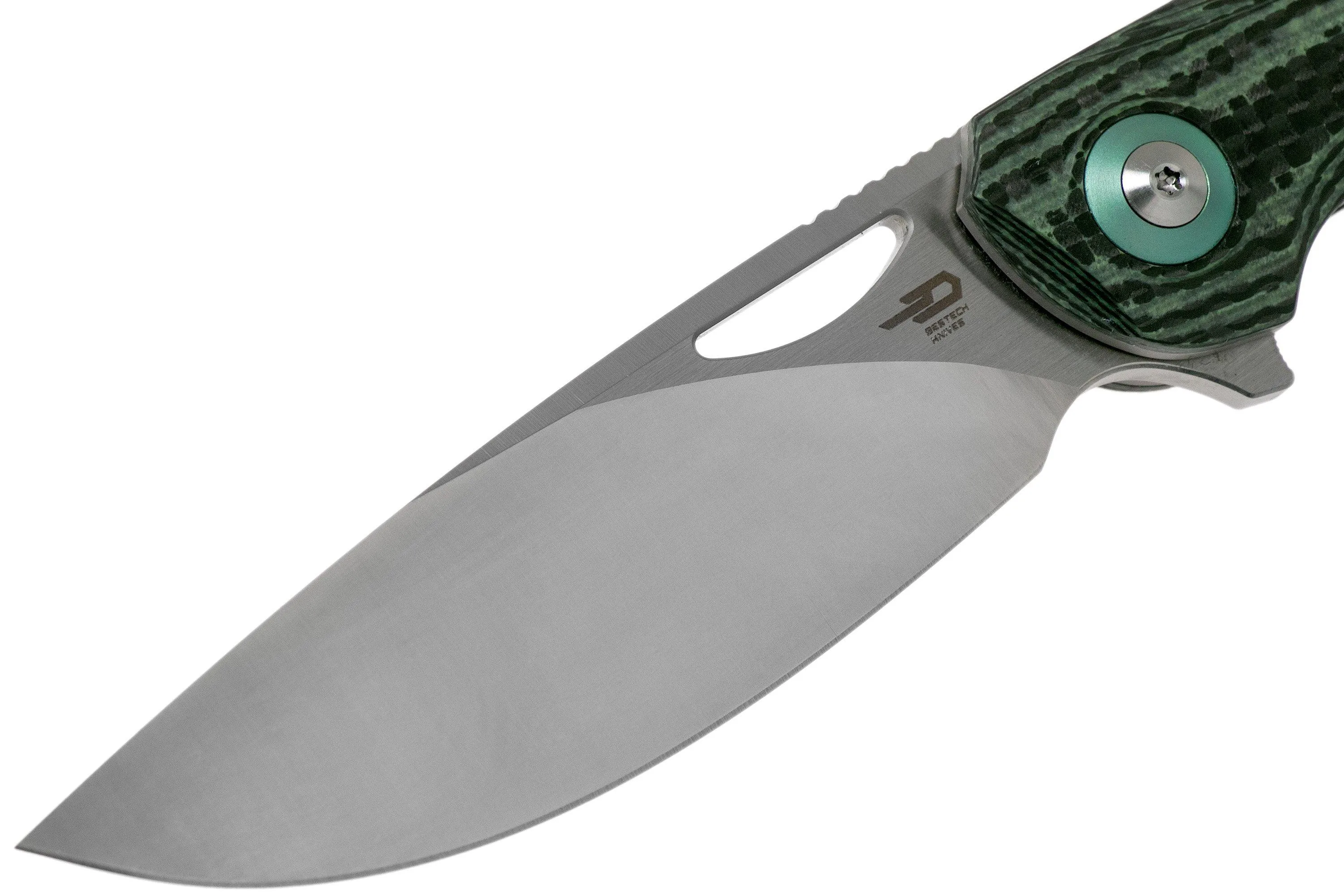Bestech Falko BL01C Satinado/Verde navaja