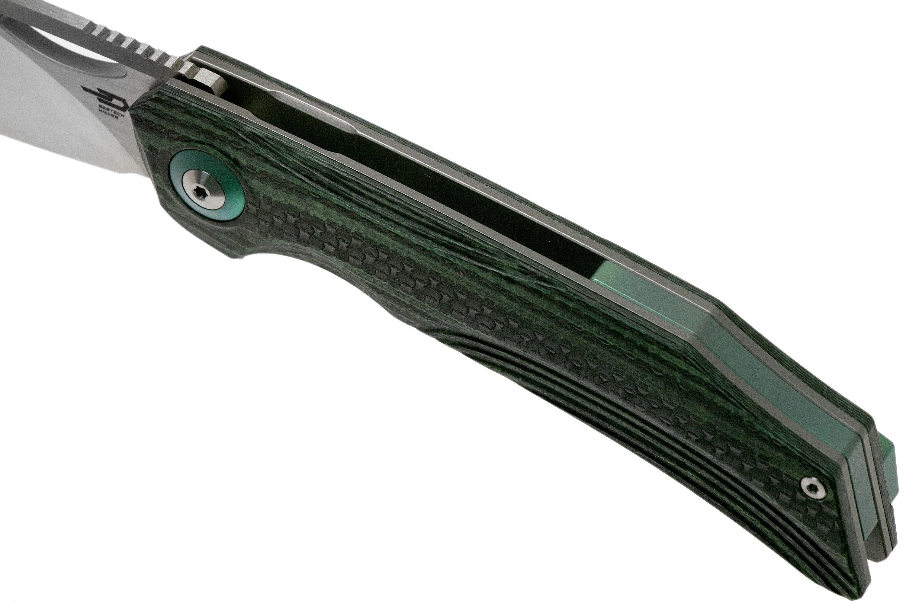 Bestech Falko BL01C Satinado/Verde navaja