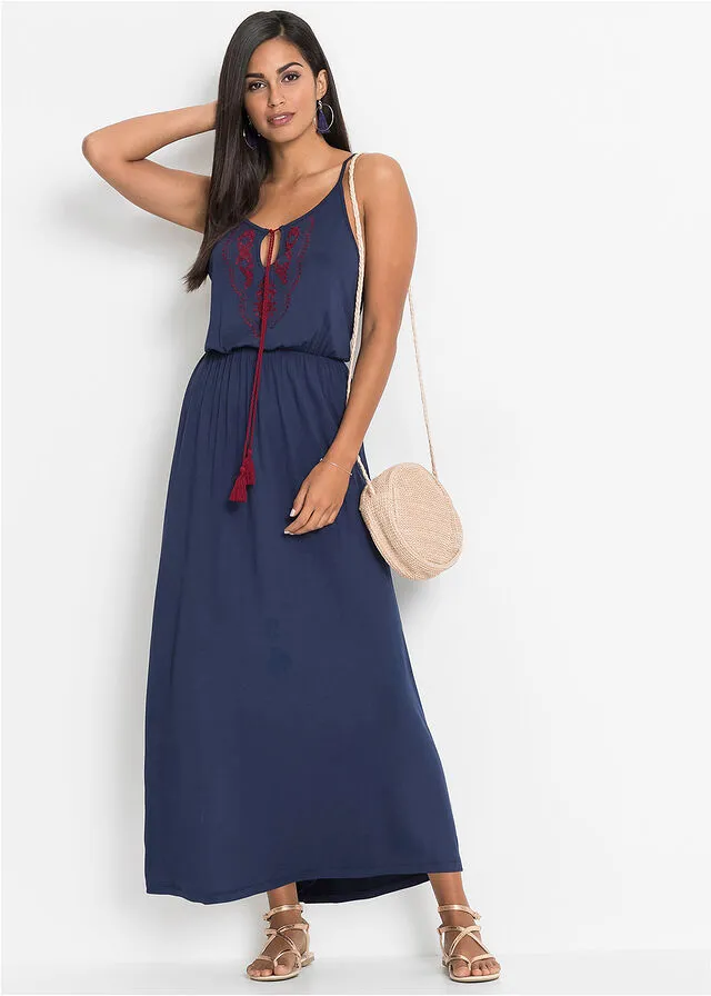 Bolso de estilo bandolera de paja Natural