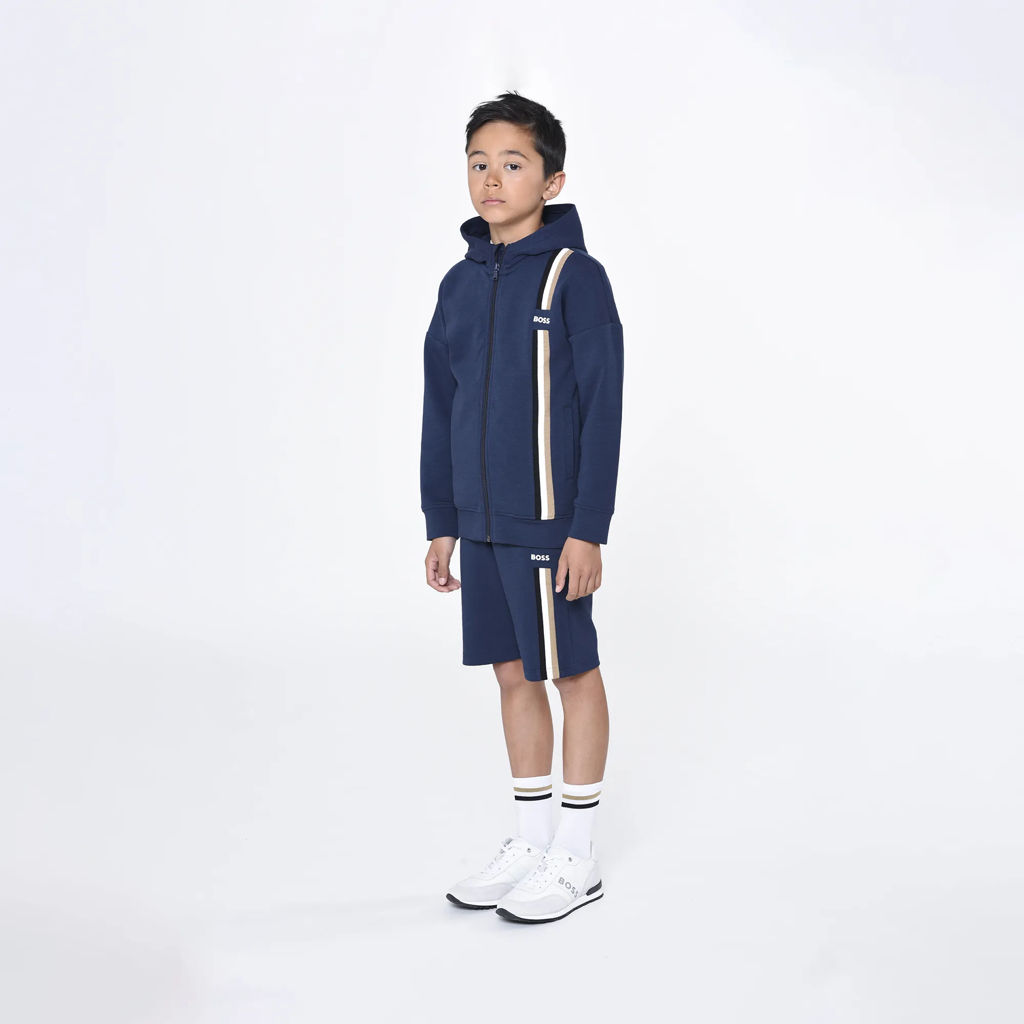 BOSS Sudadera con capucha y banda