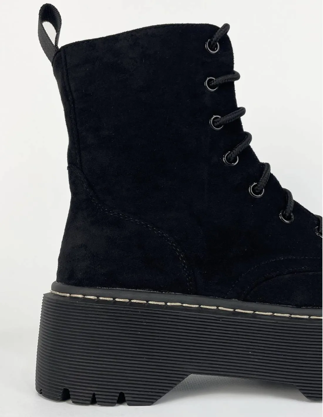 Bota marti antelina triple suela negra