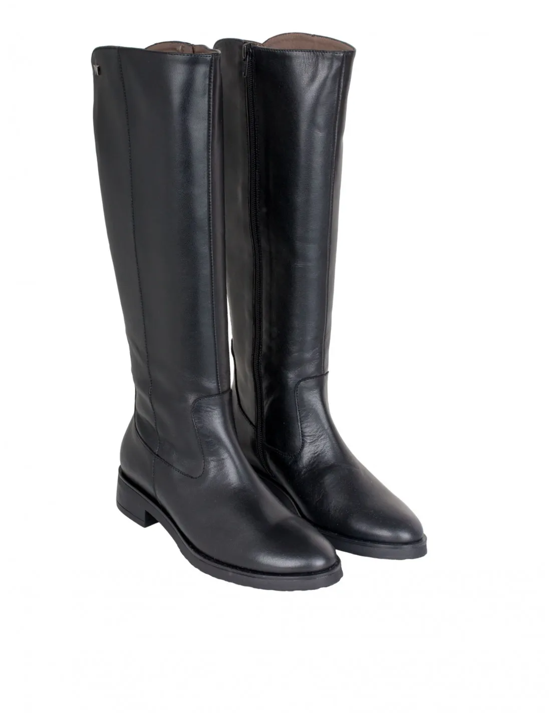 Botas Altas Piel Negras WONDERS