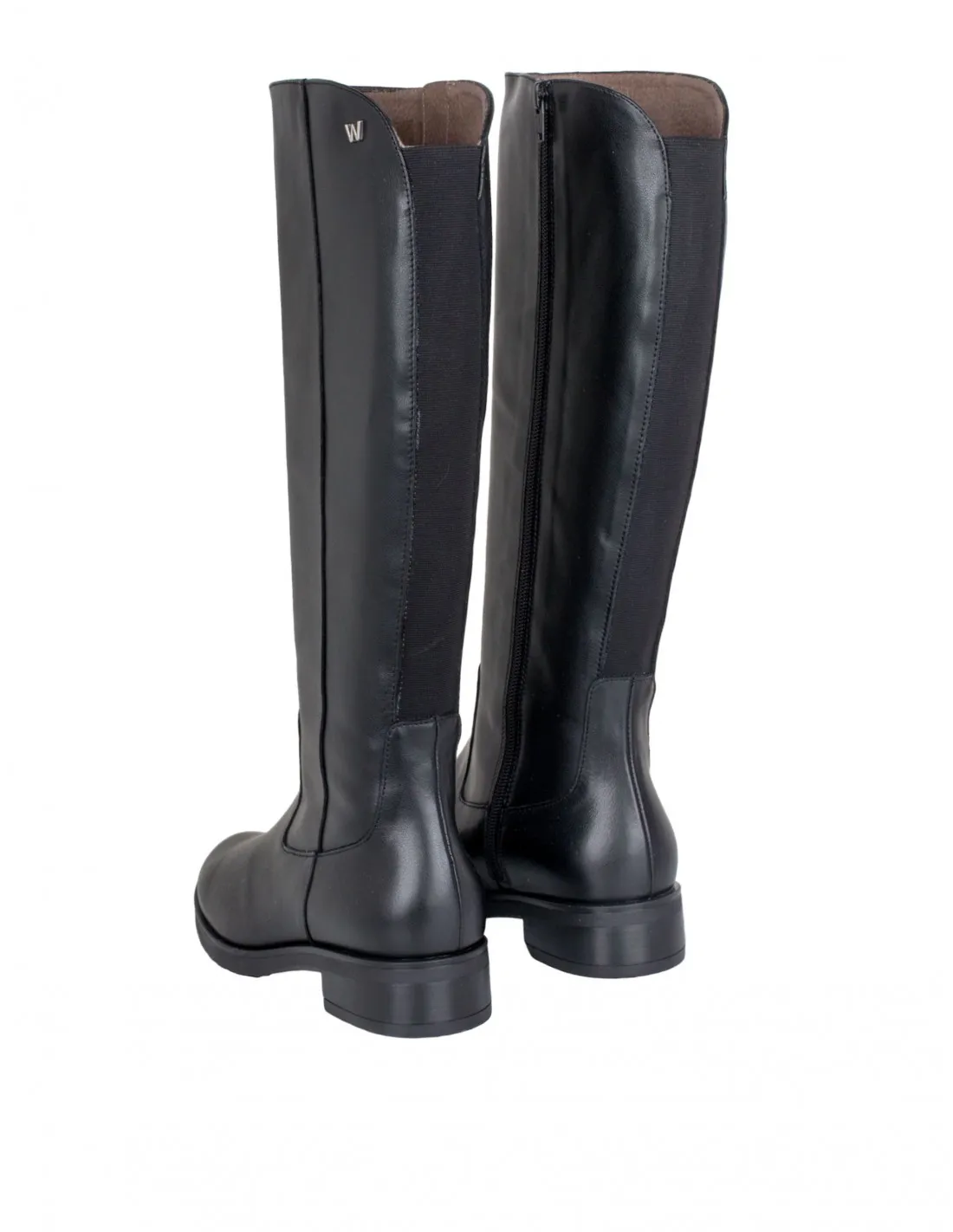 Botas Altas Piel Negras WONDERS