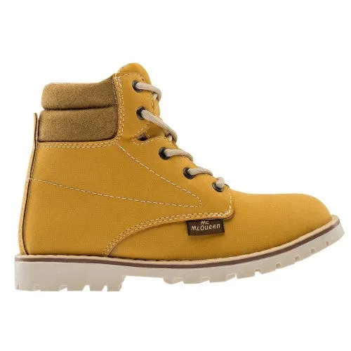 Botas Exterior Sintético Color Amarillo Para Niña De Mcqueen