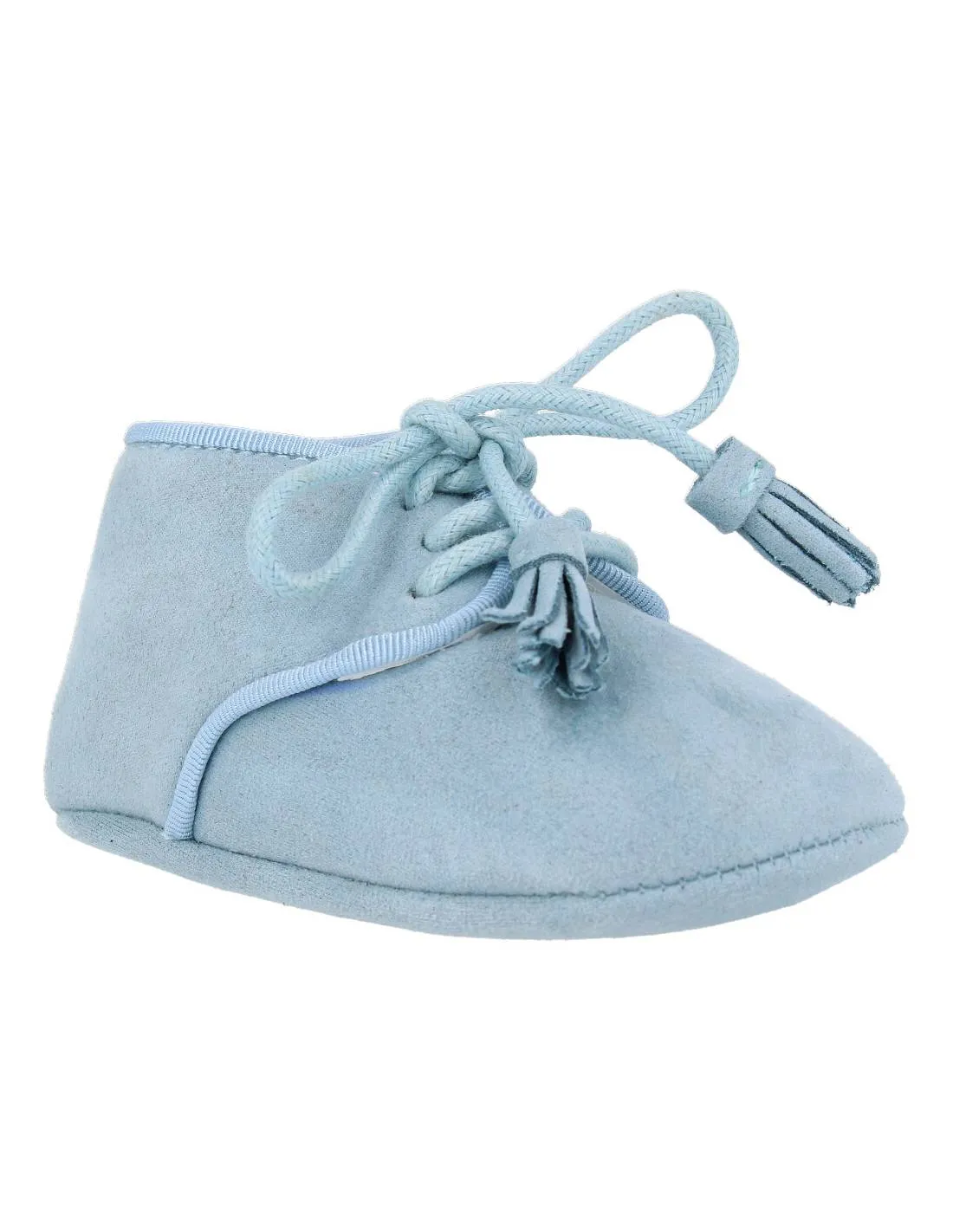 BUBBLE KIDS  BOTITA SIN SUELA BORLONES CELESTE