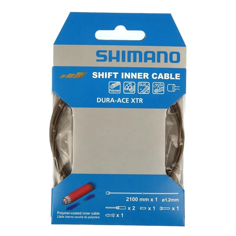 CABLE DE CAMBIO REVESTIDO COM POLIMETRO DURA ACE C/TERMINA