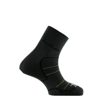 Calcetines de senderismo Thyo SOCQUETTE LA DOUBLE CLUB (ANTRACITA)