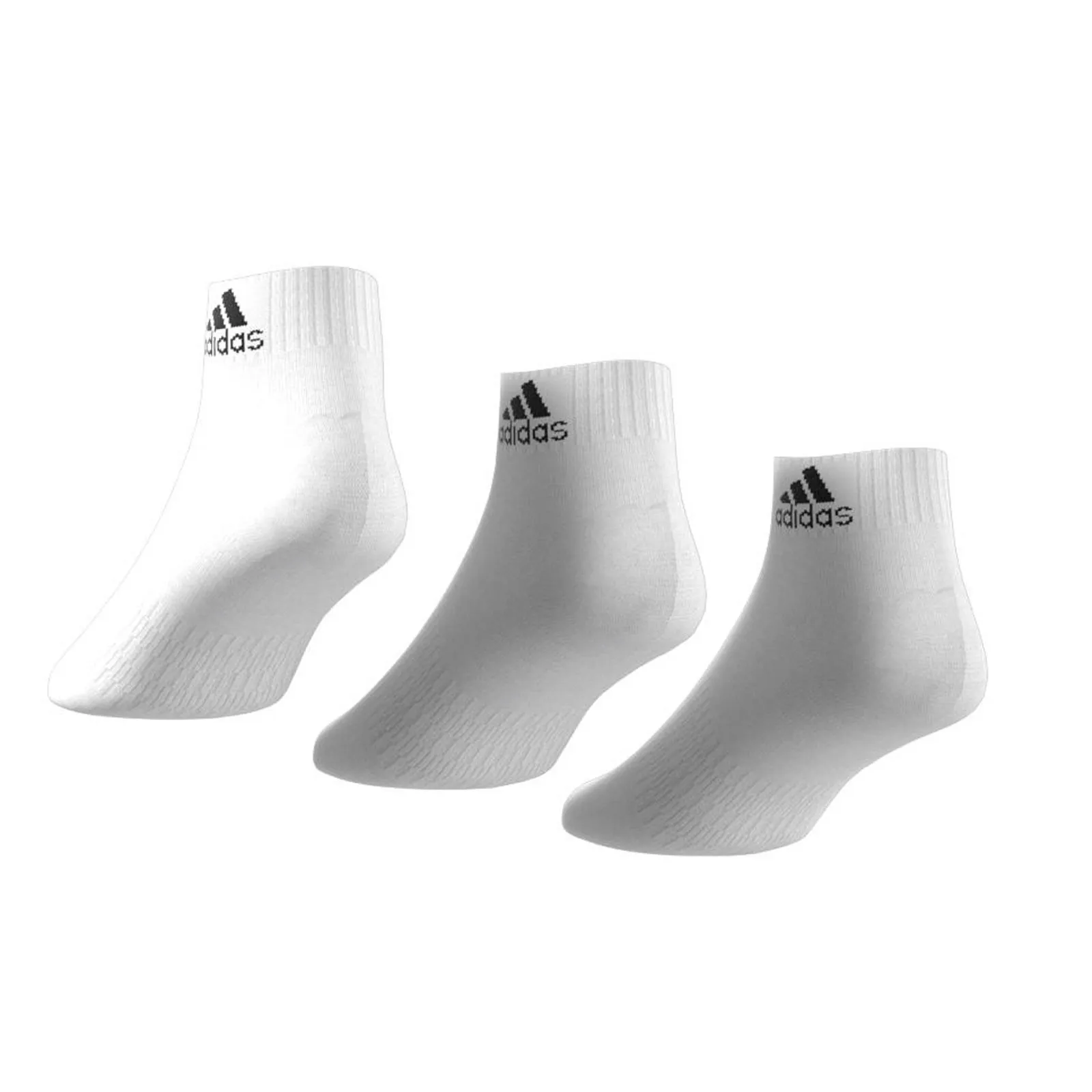 Calcetines tobilleros adidas 3 pares acolchados