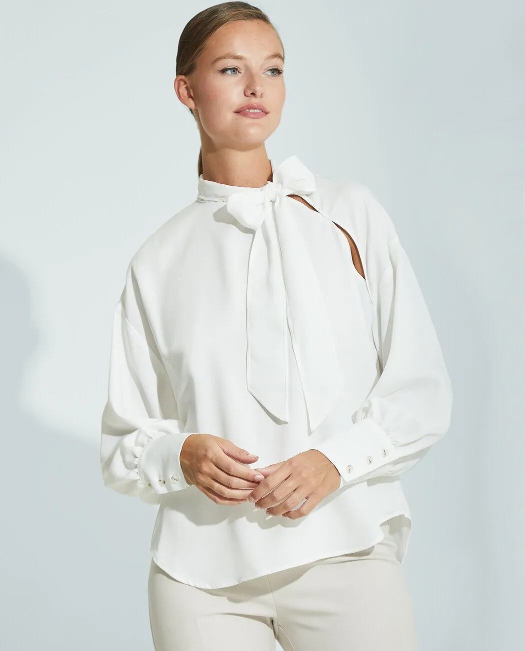 CAMISA CUT OUT MANGA