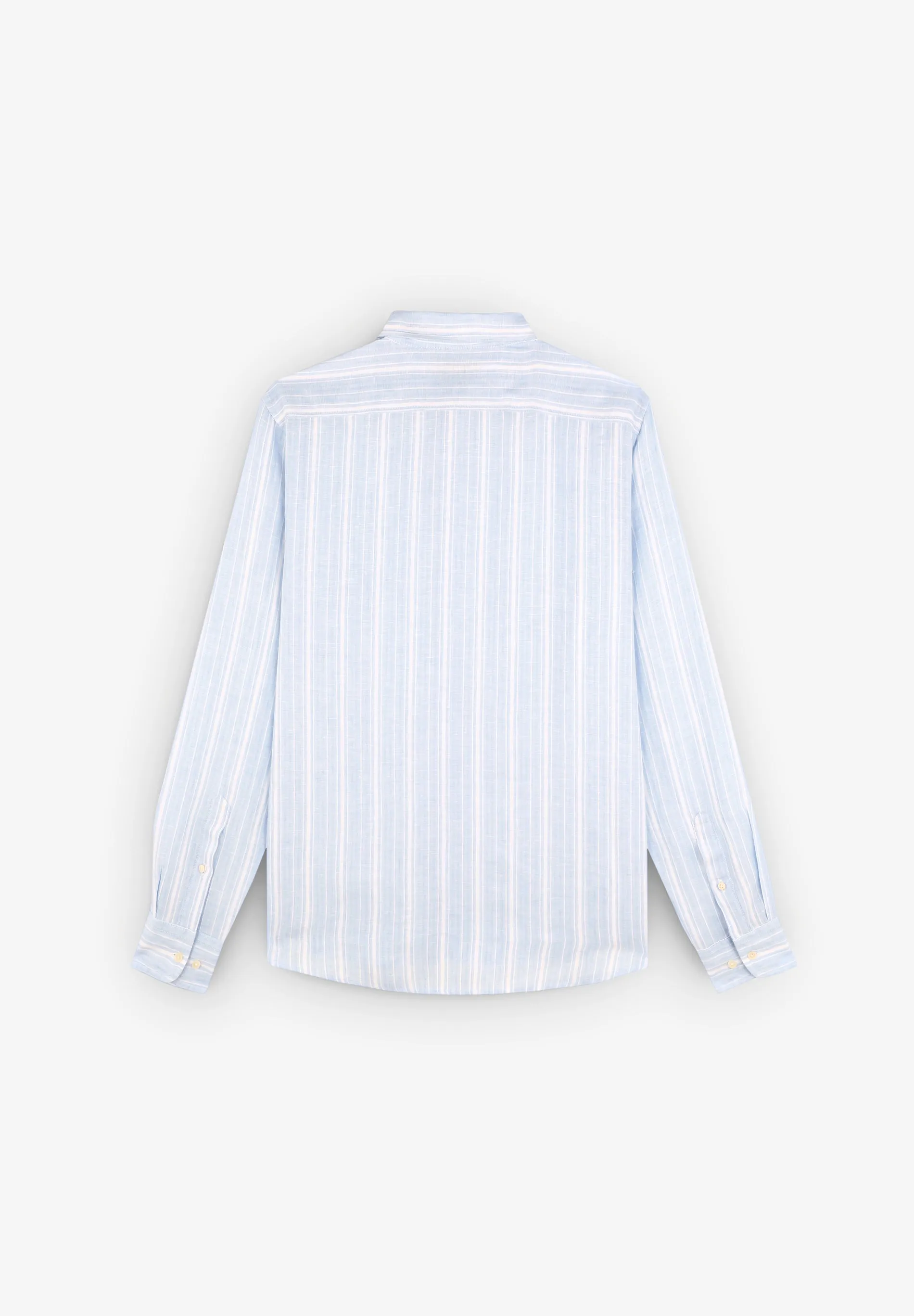 CAMISA PREMIUM LINO RAYAS SLIM