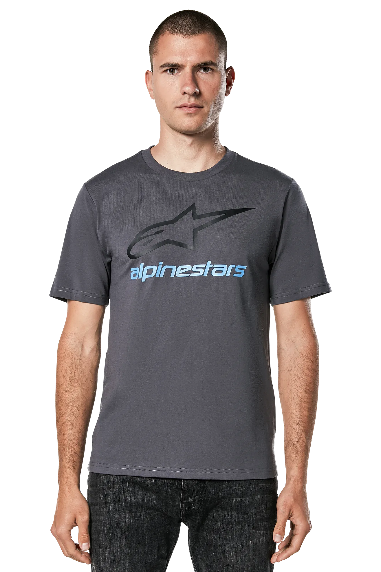 CAMISETA ALPINESTARS ALWAYS 2.0 CSF CARBóNNEGROAZUL 