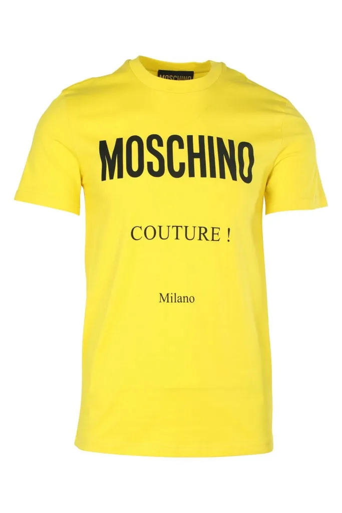 Camiseta amarilla con logo 