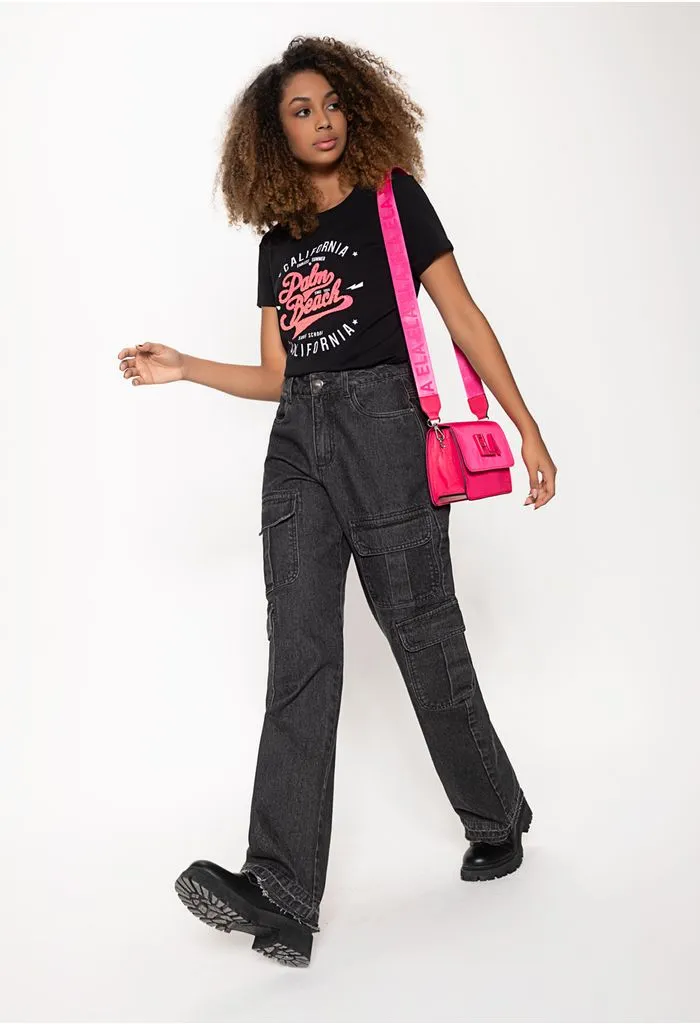 Camiseta dama manga corta