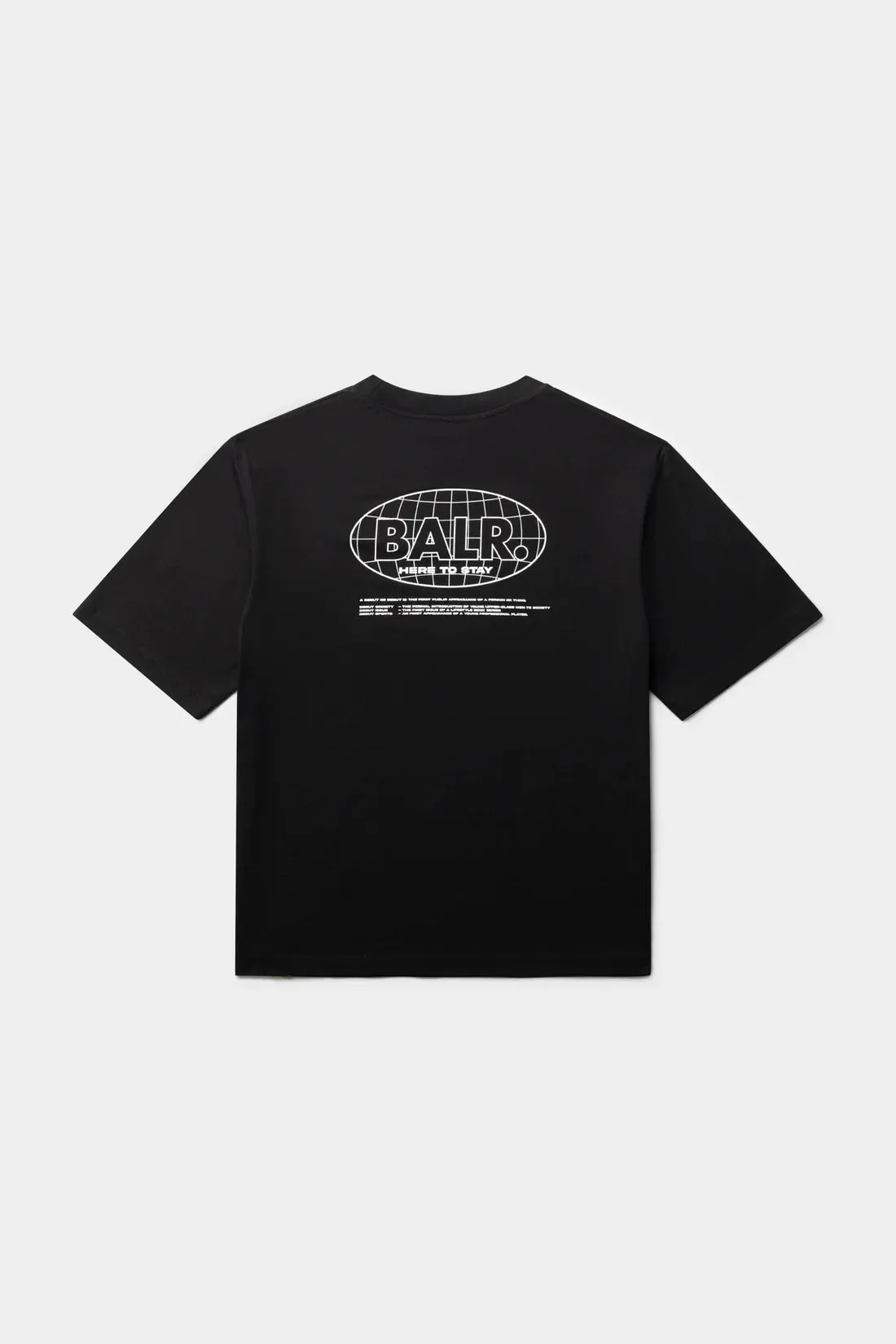 CAMISETA JOEY BOX H2S GLOBE NEGRA