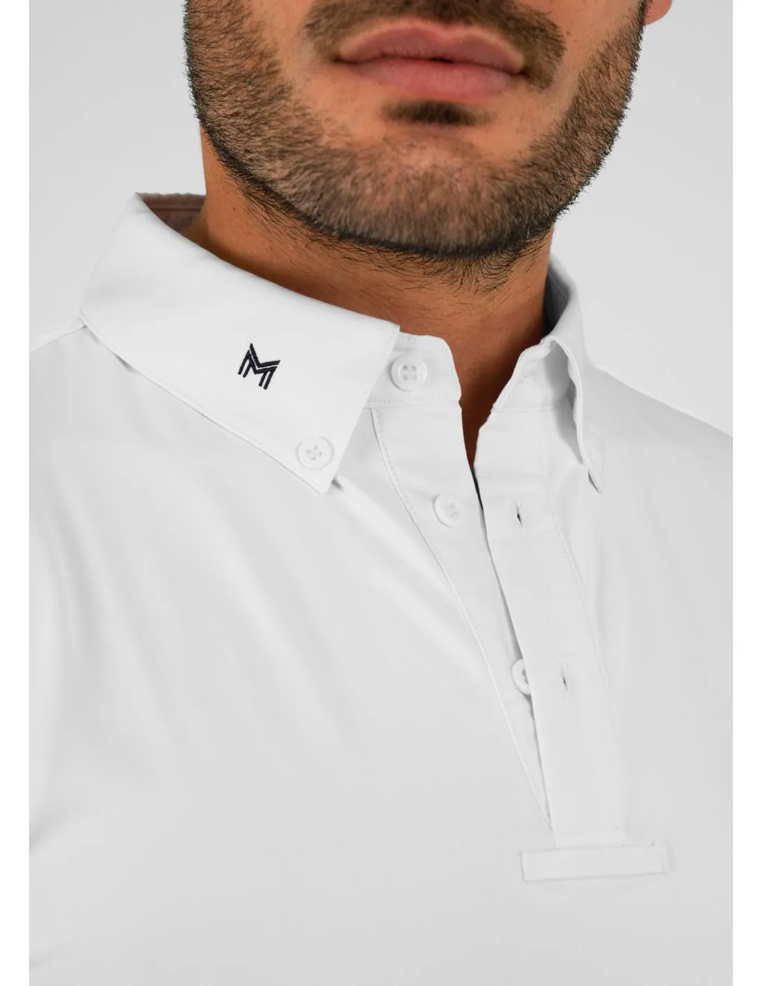 Camiseta Manga Corta Active de Competición White Maximilian