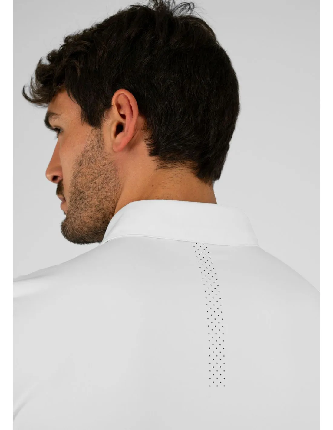 Camiseta Manga Corta Active de Competición White Maximilian