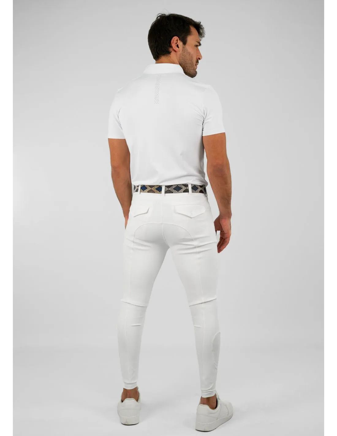 Camiseta Manga Corta Active de Competición White Maximilian
