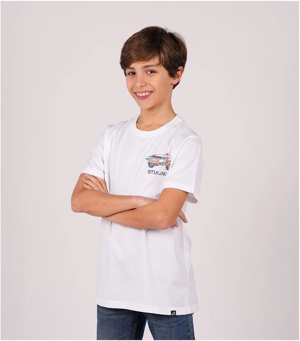 CAMISETA STYLING VESPABLANCO