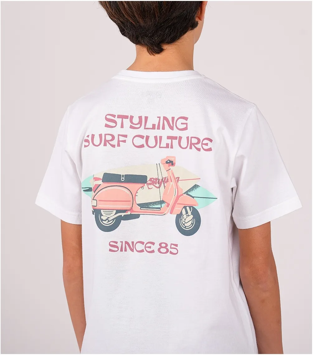 CAMISETA STYLING VESPABLANCO