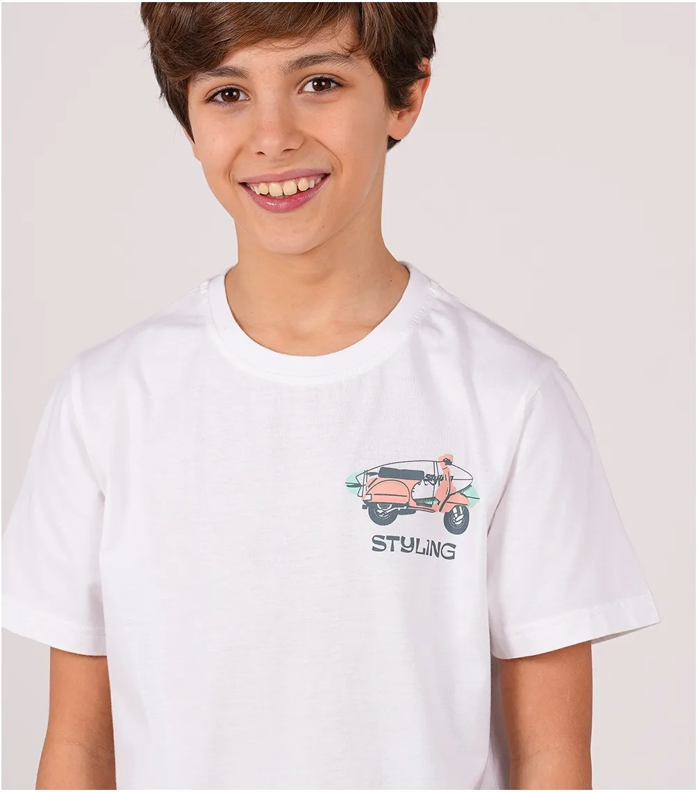 CAMISETA STYLING VESPABLANCO
