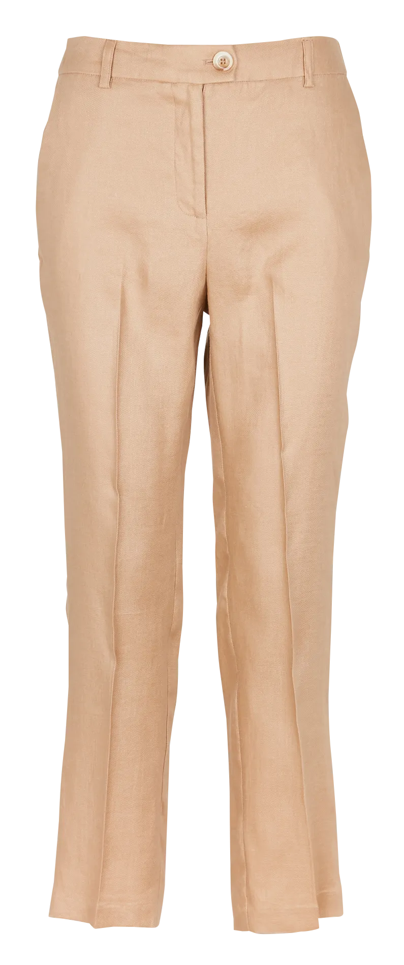 CAROLL RANDY  PANTALóN ANCHO DE LINO EN BEIGE